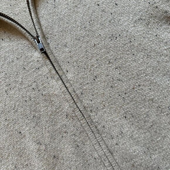 The North Face Crestview Full Zip Turtle Neck Cardigan Sweater Women XS Cream - Picture 3 of 7